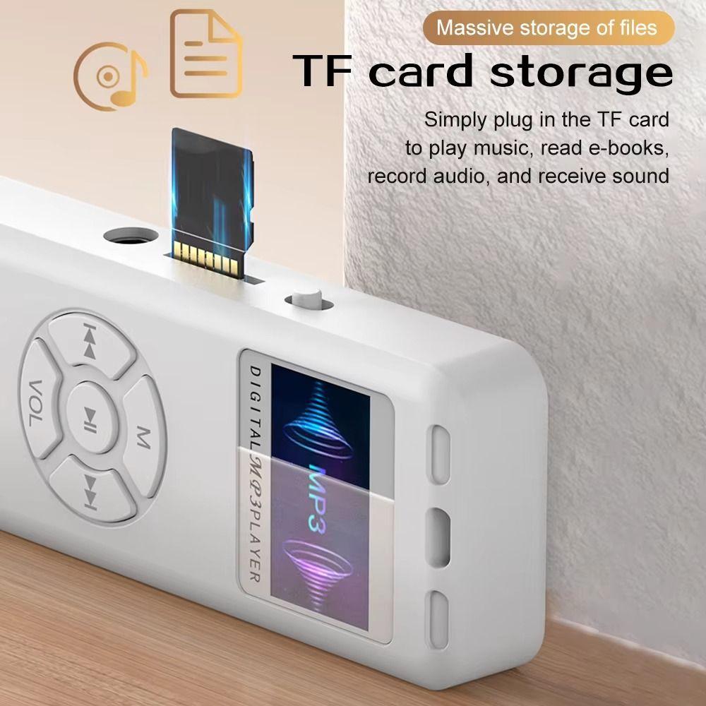High Capacity Student MP3 Long Strip Mini Music Player Portable MP3 Music Player Children Gift