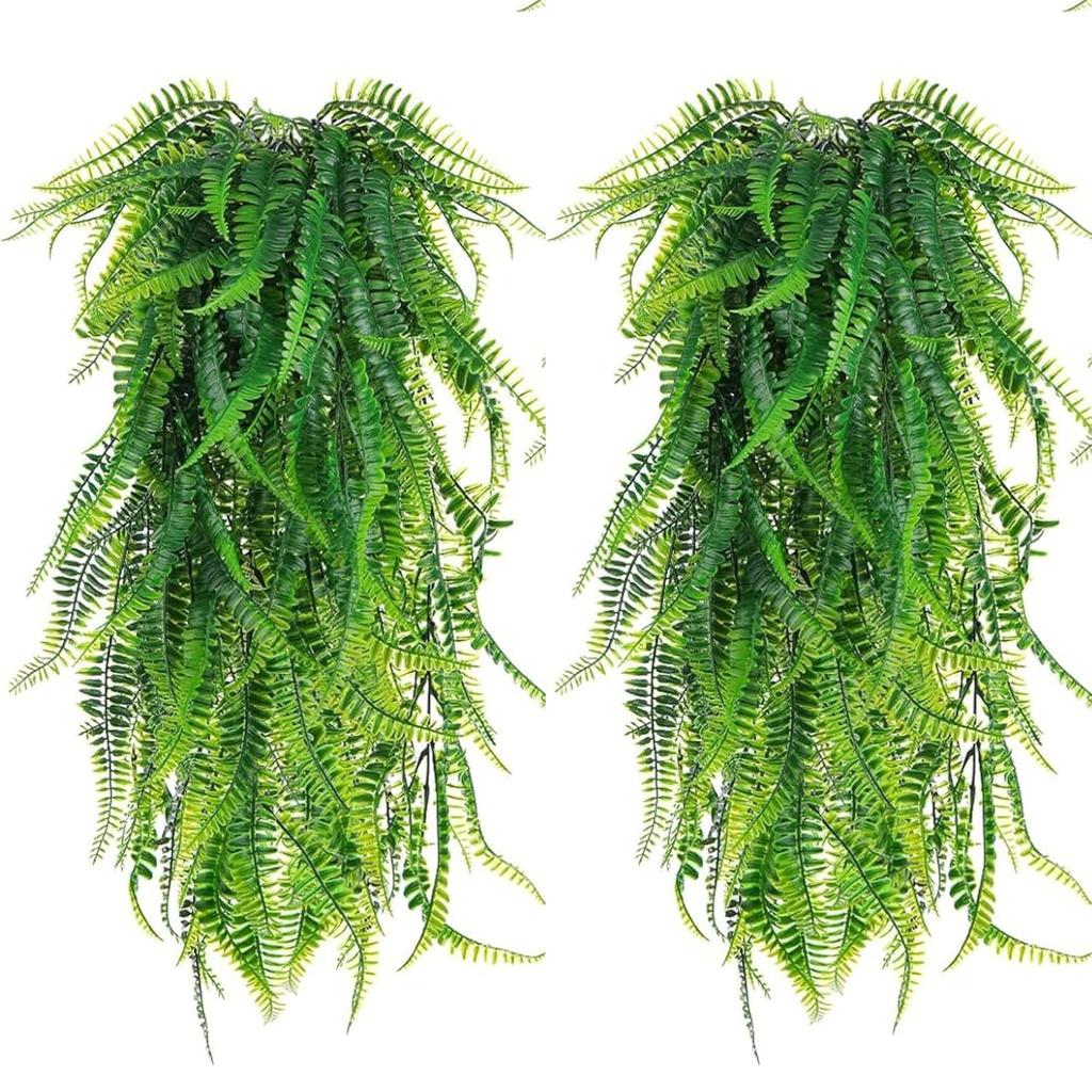 Artificial Vines, Fake Greenery Garland Willow Leaves Faux Hanging - 3 Piece