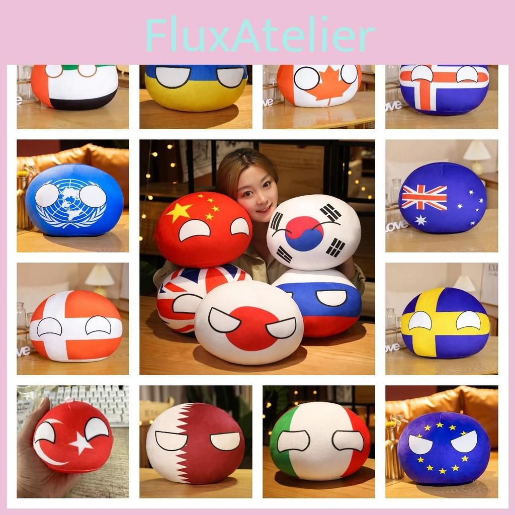 Countryballs Toy Anime Polandball Plush Pendant Doll Childrens Pillow Throw
