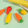 Jumbo Cute Carrot Eraser: Clean and Crumb-Free for Students
