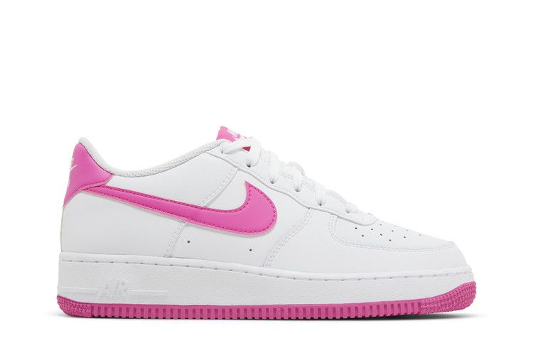 Kids' Sneakers Nike Air Force 1 Low Laser Fuchsia (GS) White/Laser Fuchsia