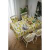 Waterpoof Lemon Printing Table Cloth Cover for Tea Table Dinning Decoration