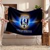 West Bromwich Albion Personalized Fleece Blanket With Football Logo, Custom Name Text Soft Warm Home Throw Blanket