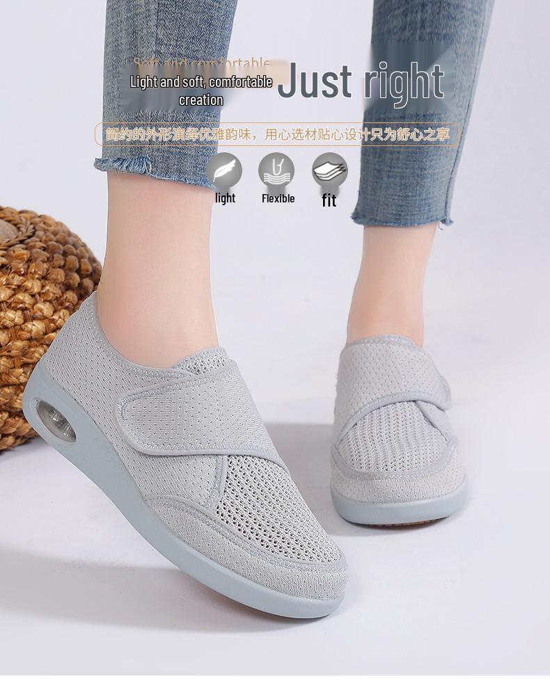 899 Flyknit Women's Walking & Running Shoes - Lightweight Mesh, Air Cushion, Low-Top, Spring/Summer Casuals, Large Sizes Available
