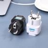 Universal Kr Au Us Uk Eu Plug Adapter American Japan Korea Russia German Travel Plug Israel Brazil Power Converter Socket Plug