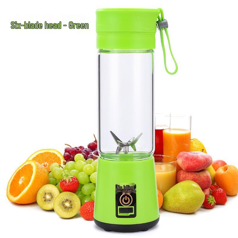 Compact USB-Chargeable Wireless Juicer Cup for Home Use