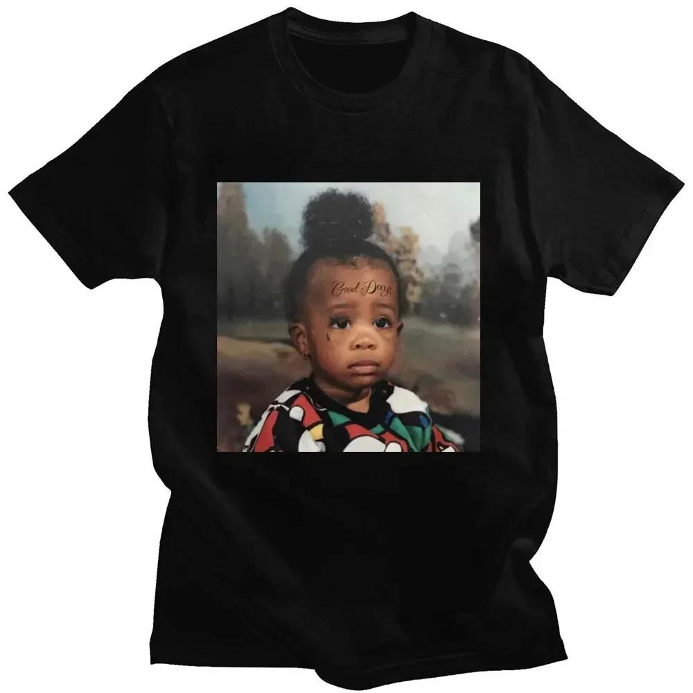 Rapper SZA CTRL X SOS Album Print T Shirt Women Vintage Punk Hip Hop Harajuku Girls TShirt Fashion TShirt FeUnisex Unisex Top