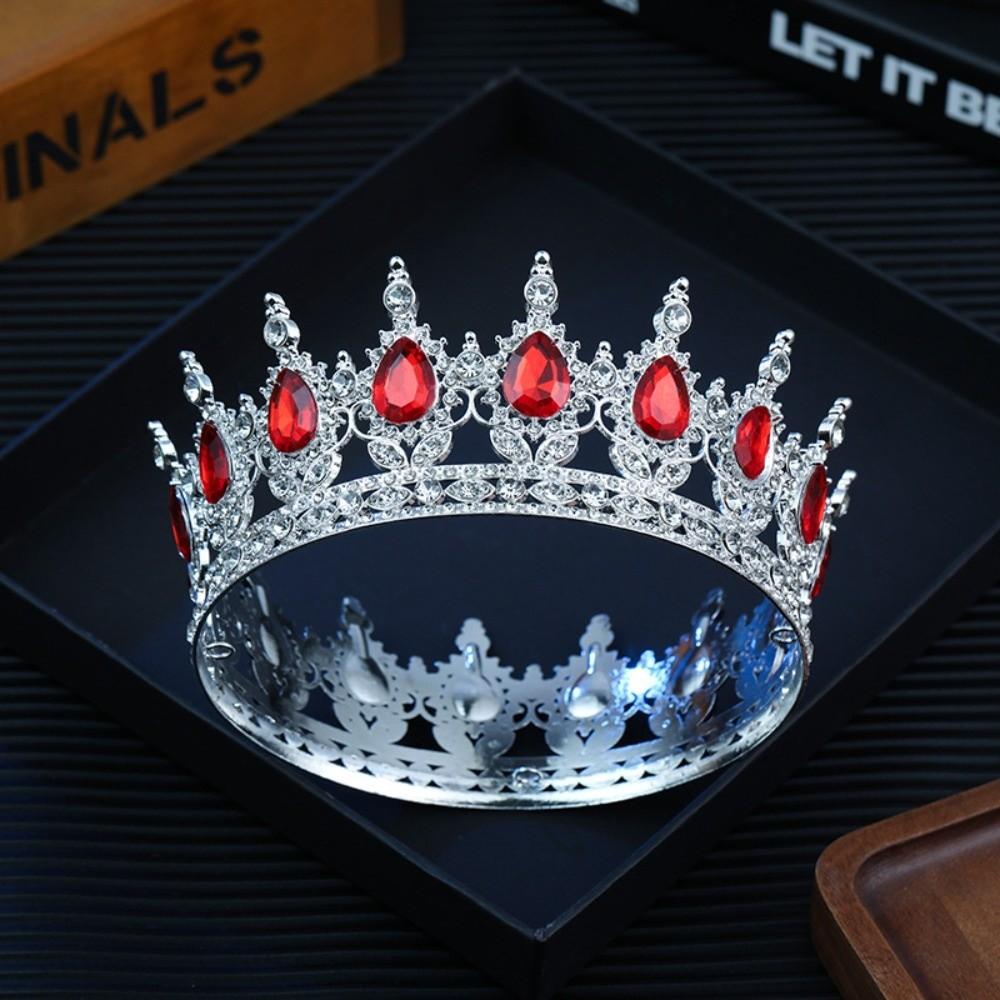 Sparkling Bridal Tiara Elegant Crystal Headpieces Queen Rhinestone Wedding Crown  Bridal Event