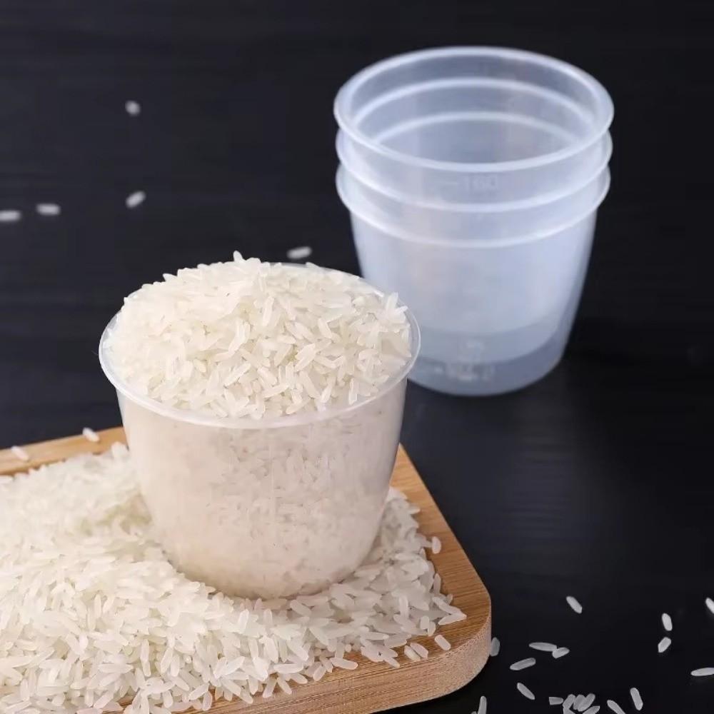 Clear Rice Measuring Cup Plastic Digital Kitchen Scale Mini Measuring Jugs  For Electric Cooker