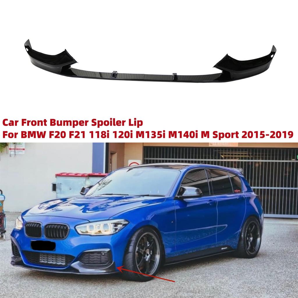 Μπροστινό Σπόιλερ Χείλος Προφυλακτήρα Για BMW F20 F21 118i 120d 120i M135i M140i M Sport 2015-2019 4 Τεμάχια Διαχωριστής Διαχυτήρα Αυτοκινήτου Κάλυμμα Σώματος