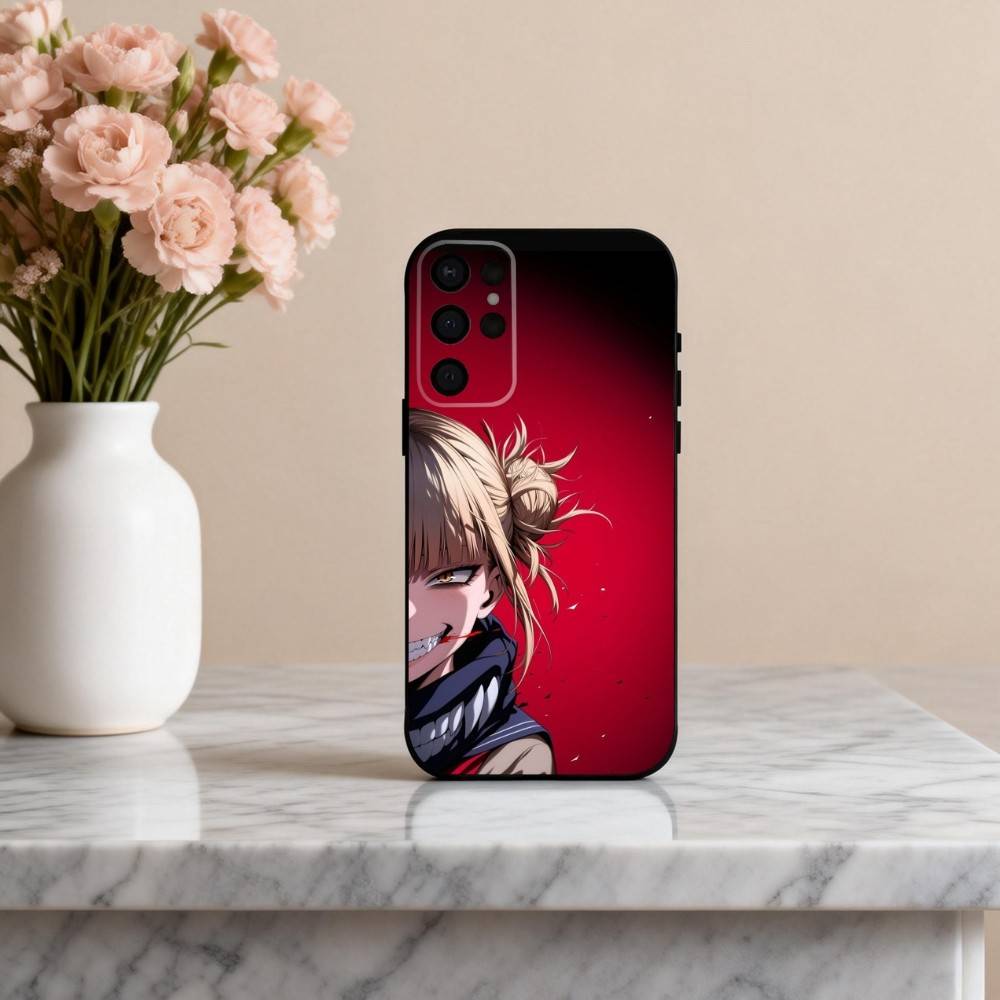 A-Anime H-Himiko-O T-Toga Phone Case For Samsung S25,24,23,22,30,21,10,9,Ultra,Plus,Lite,FE,4,5 G Soft Black Case Samsung S235G