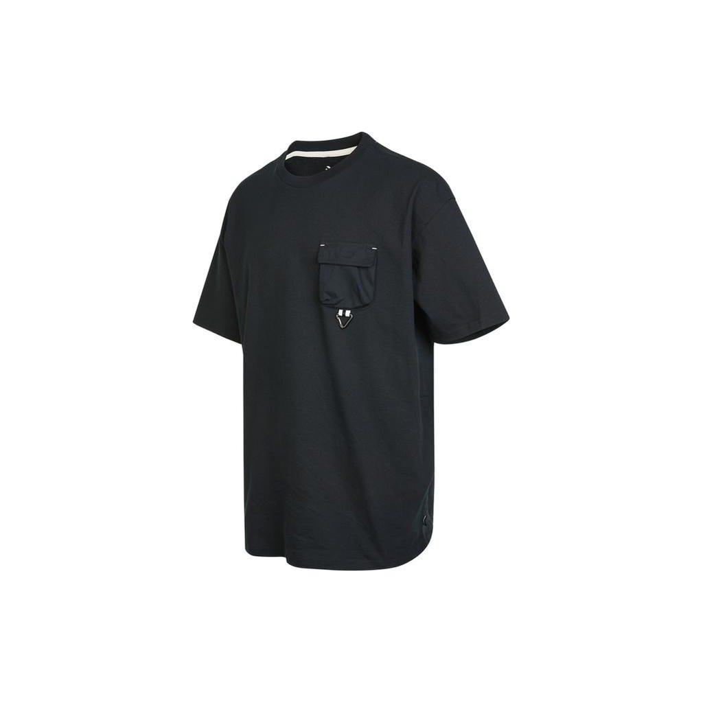 Converse Go Outdoor T Shirt Men's Black 10024357-A02