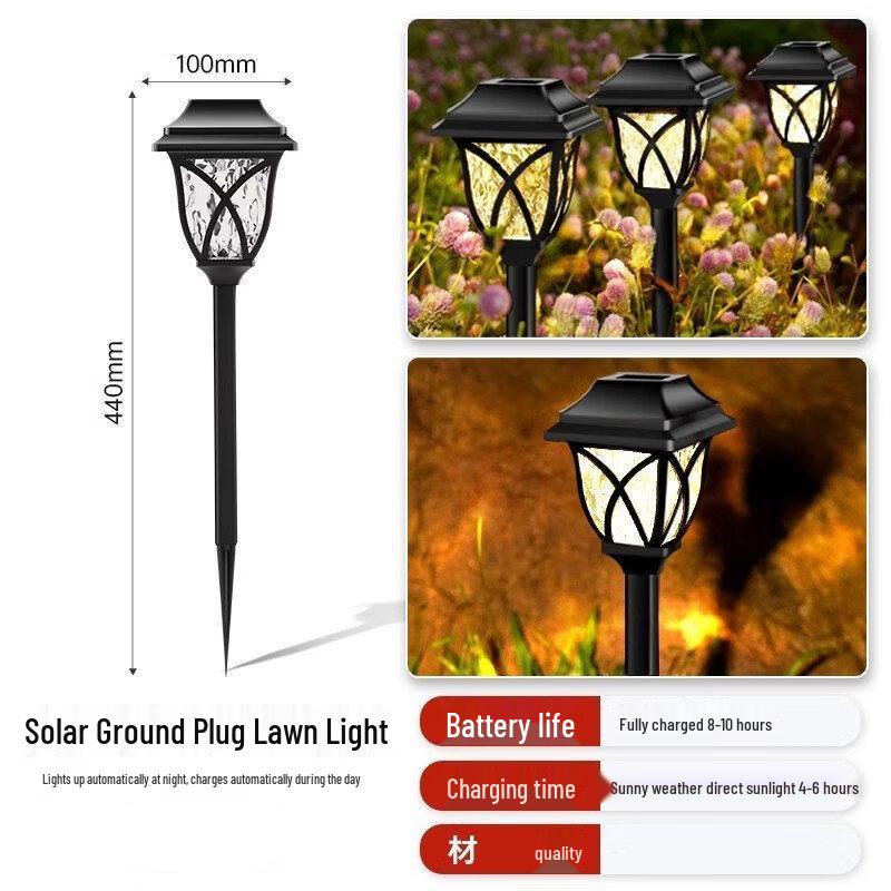 Dream Bubble Solar Garden & Lawn Lights (6-Pack)
