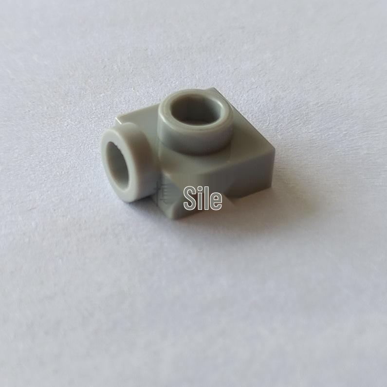 1x1 Side Stud Low Plate Compatible with Lego - Educational Building Blocks 100g (Approx. 493 Pieces)