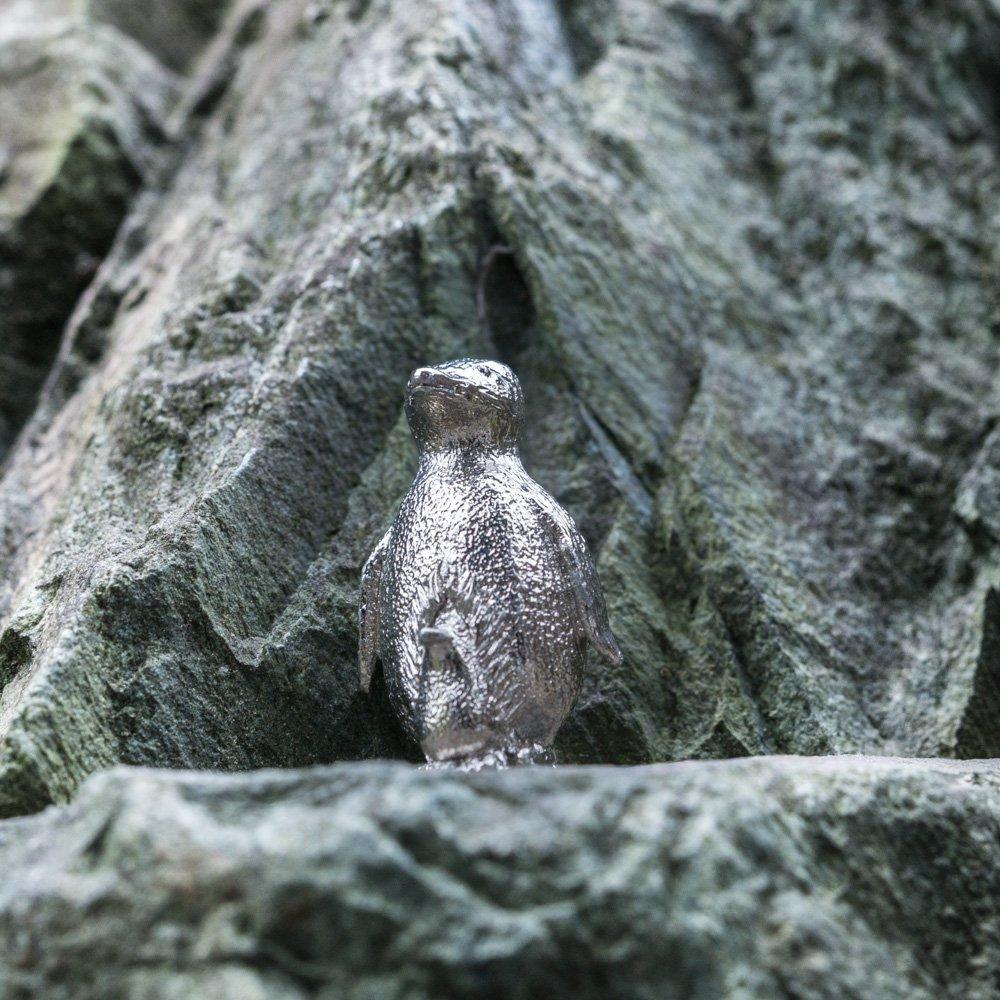 Pinguin (Elternteil und Kind) Hergestellt in England Tierkunst-Figuren-Sammlung