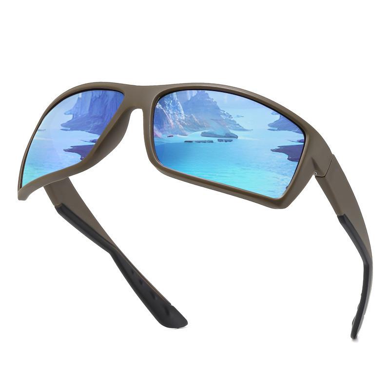 Elegant Polarized Minimalist Sunglasses Frame Fashionable Looks Protection Uv