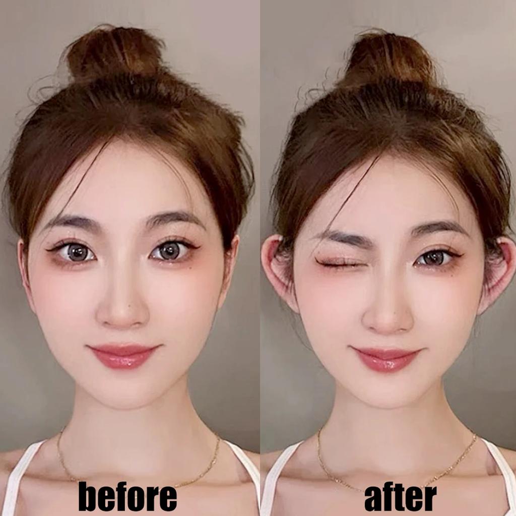 Self Adhesive Elf Ear Support Stickers Invisible Silicone Ear Corrector Patches Reusable Easy To Use Ear Makeup V-Face Stickers