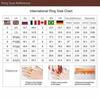 Vintage Inlaid Purple Stone CZ Women's Ring Ethnic Two Color Hand Carving Daily Wear Party Jewelry Anniversary Gift