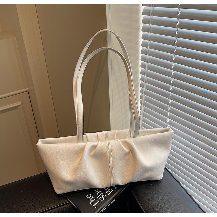 Women's bag niche tote bag design women's new popular student large-capacity shoulder underarm commuter bag