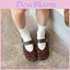 Pu Leather Retro Loafer Shoes For Women With Slipon Design For Casual Daily Wear