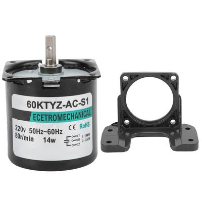 AC-Synchronmotor 14W 2-Wege Hohe Torsion Permanentmagnet Zentralwelle Halterung