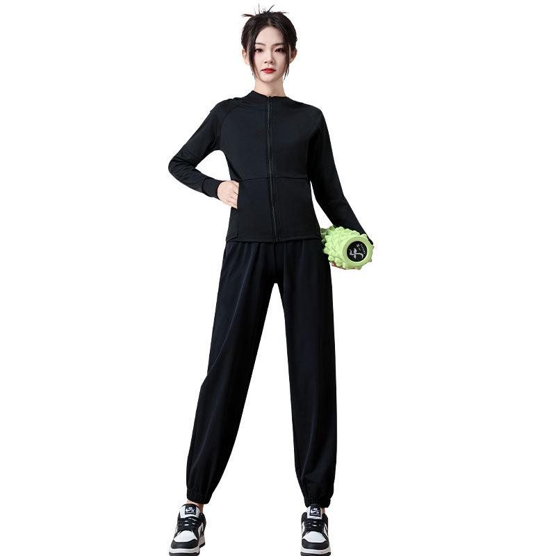 Women's Quick-Dry Running Sportswear Set: Sun Protection Jacket & Pants for Summer Outdoor & Fitness Activities 2024.