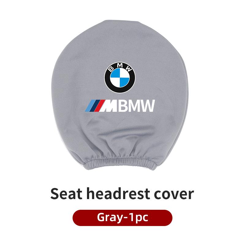 MHLZ2 Hot 2025 Car Seat Headrest Protective Cover Anti-Dirty Pillow Protector  For BMW X3 X5 M5 M3 E46 E90 E60 F10 E39 F30 E36 G30 E87