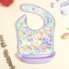 Unisex Waterproof Detachable Baby Bib for Kindergarten