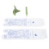 1 Pair Reflexology Socks with Trigger Point Massage Tools Foot Soreness Relief High Elastic Cotton Acupressure Massage Socks