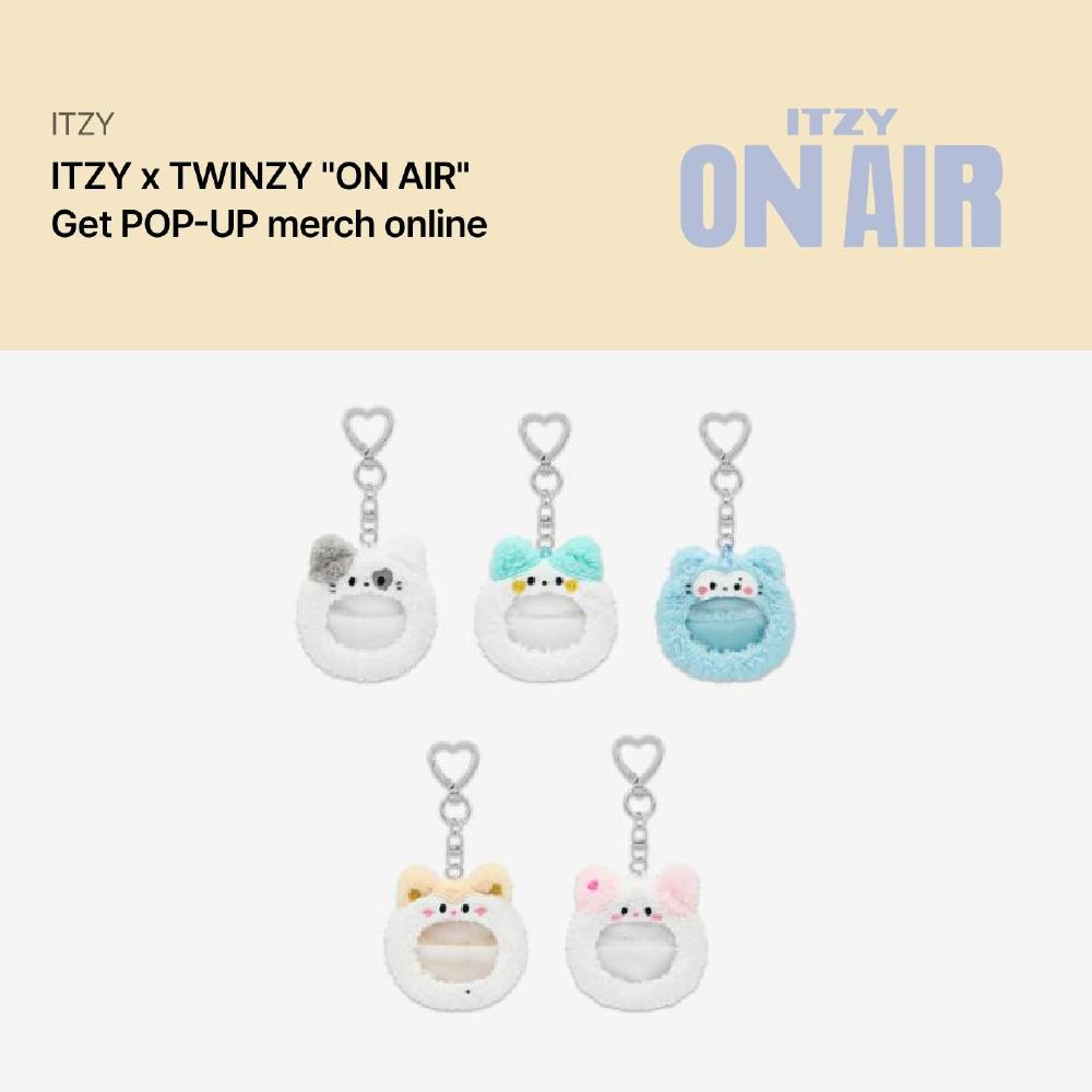 Pre-order ITZY ON AIR Get POP-UP TWINZY Can Badge Holder