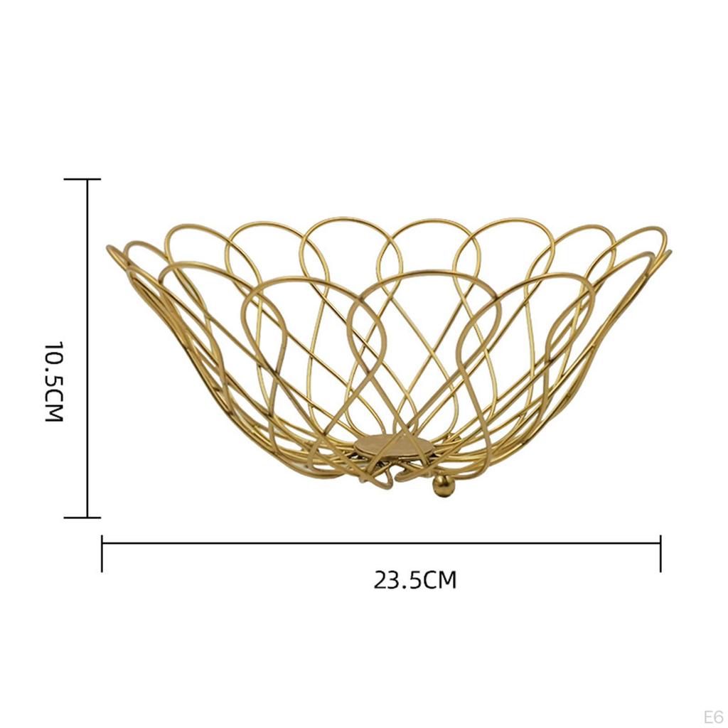 Fruit , Centerpiece Decorative Countertop Holder for Kitchen Counter, Plate Storage