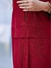 Elegant Wine Red Qipao Dress for Mother of the Groom - Perfect for Spring Banquets or Daily Wear