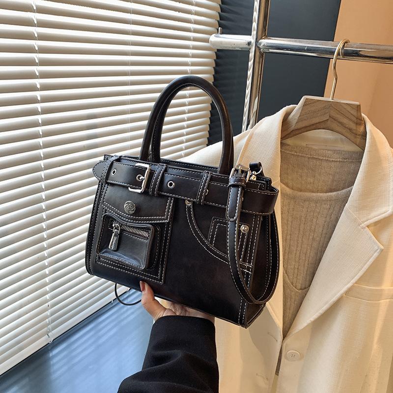 Fashion Casual Hand Carry Small Square Bag Women's New Versatile Shoulder Bag Women's Bag