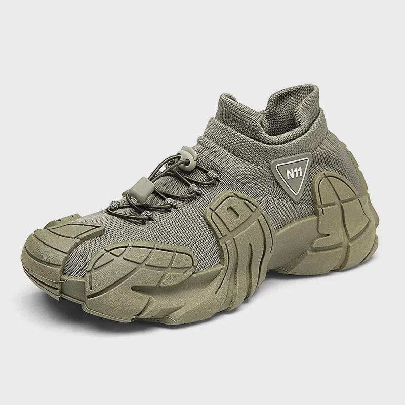 Pantofi sport de vară cu plasă pentru bărbați 2025 - Adidași respirabili în stil mecha