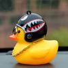 Kleine gelbe Ente, Helm-Fahrradhupe, Quetschglocke, kreative Fahrradklingel, Lenkerglocke, Horn-Alarm
