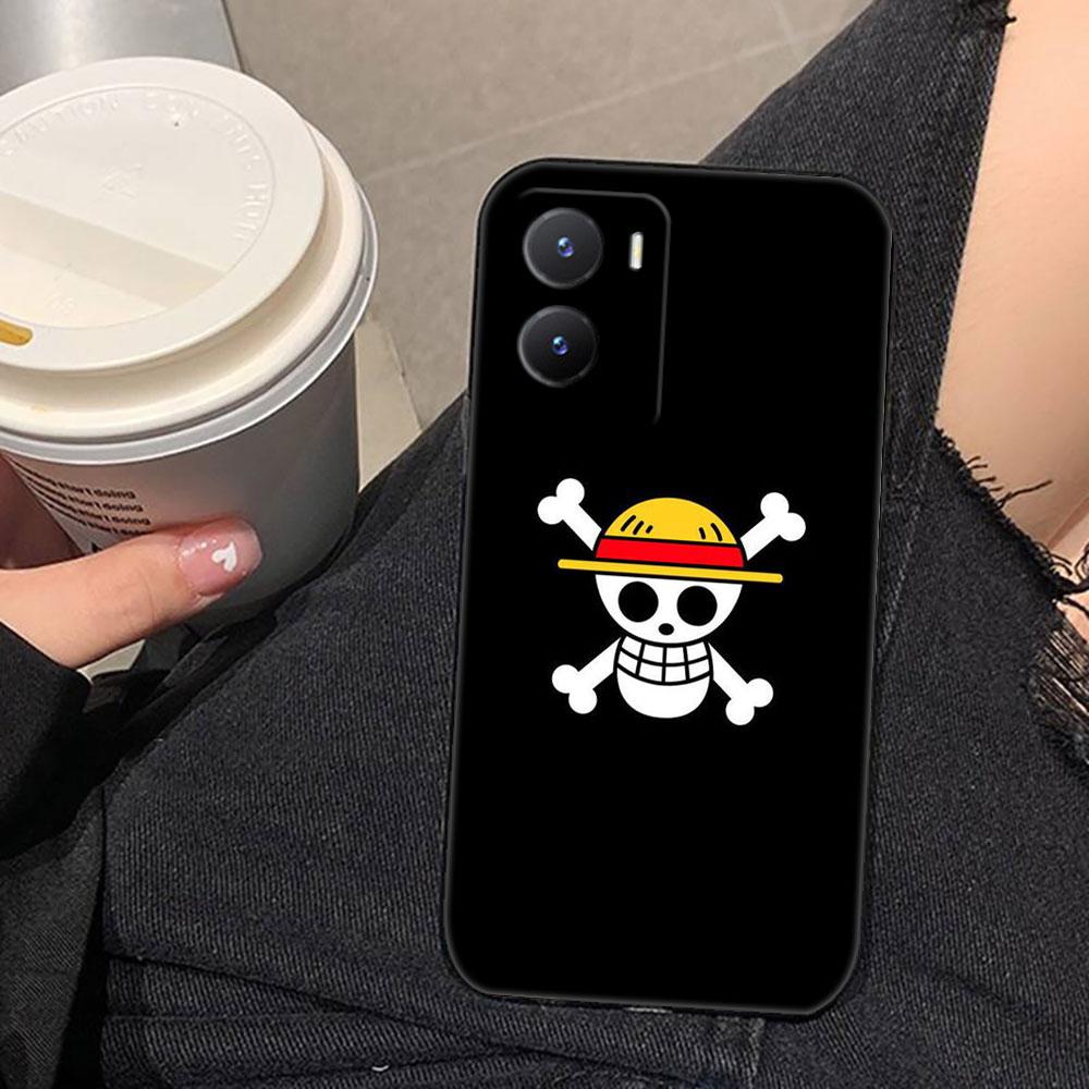 One Piece Luffy Logo Hat Phone Case For VIVO V60 V50 V40 LITE S1 V17 V20 SE V21 V23 V23E V25 V25E V27 V27E V29 V29E V30 Case