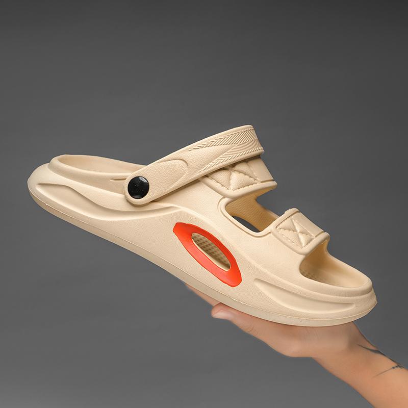 Fashion New Soft Sole Trendy Slippers Platform Sandals Indoor Outdoor Beach Sandals Summer Casual Comfortable Non Slip Flip Flops Man