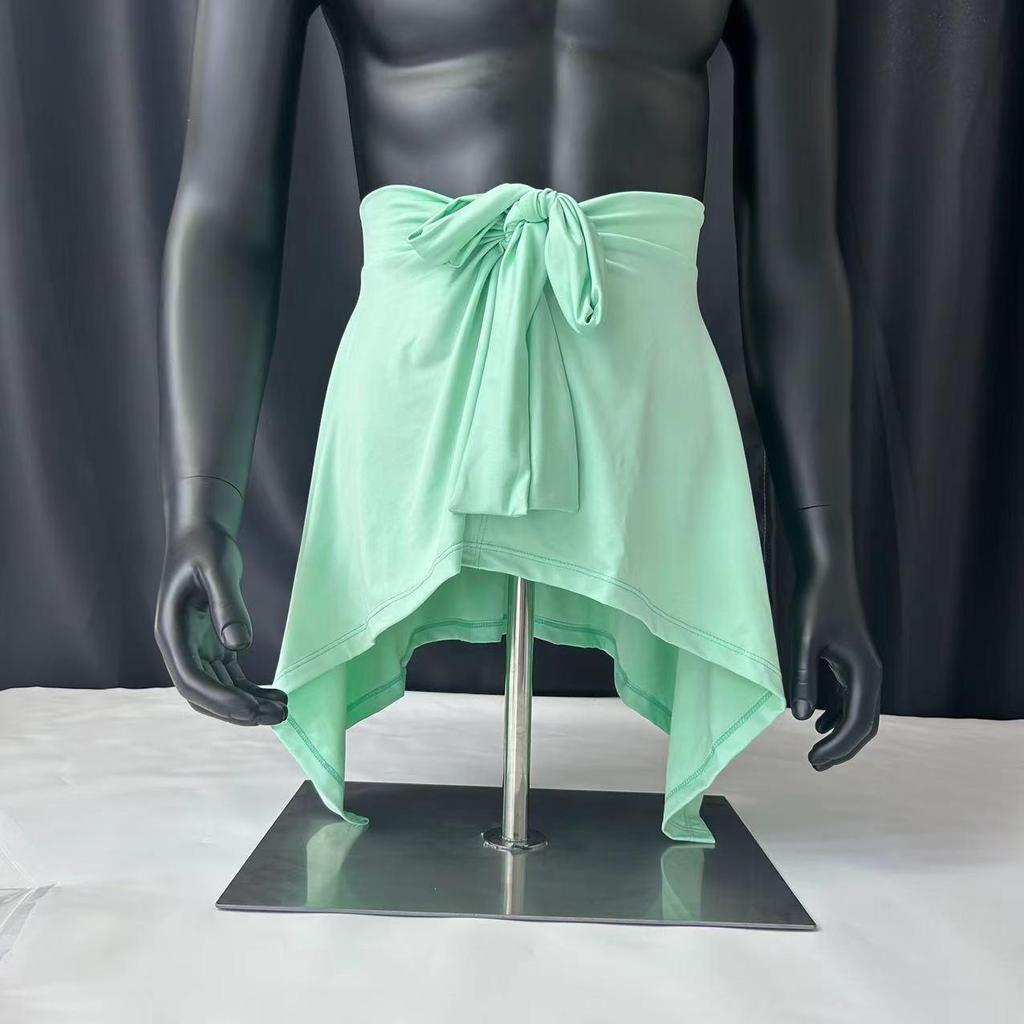 Yoga Dance Skirt: Anti-Exposure Tie-Up Ballet-Inspired Short Skirt