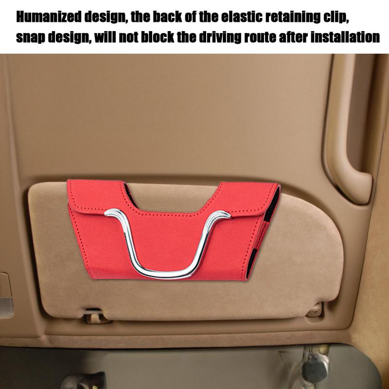 Органайзер-держатель для солнцезащитных очков для автомобиля, магнитный автомобильный держатель для очков, многофункциональный органайзер для очков, экономящий место