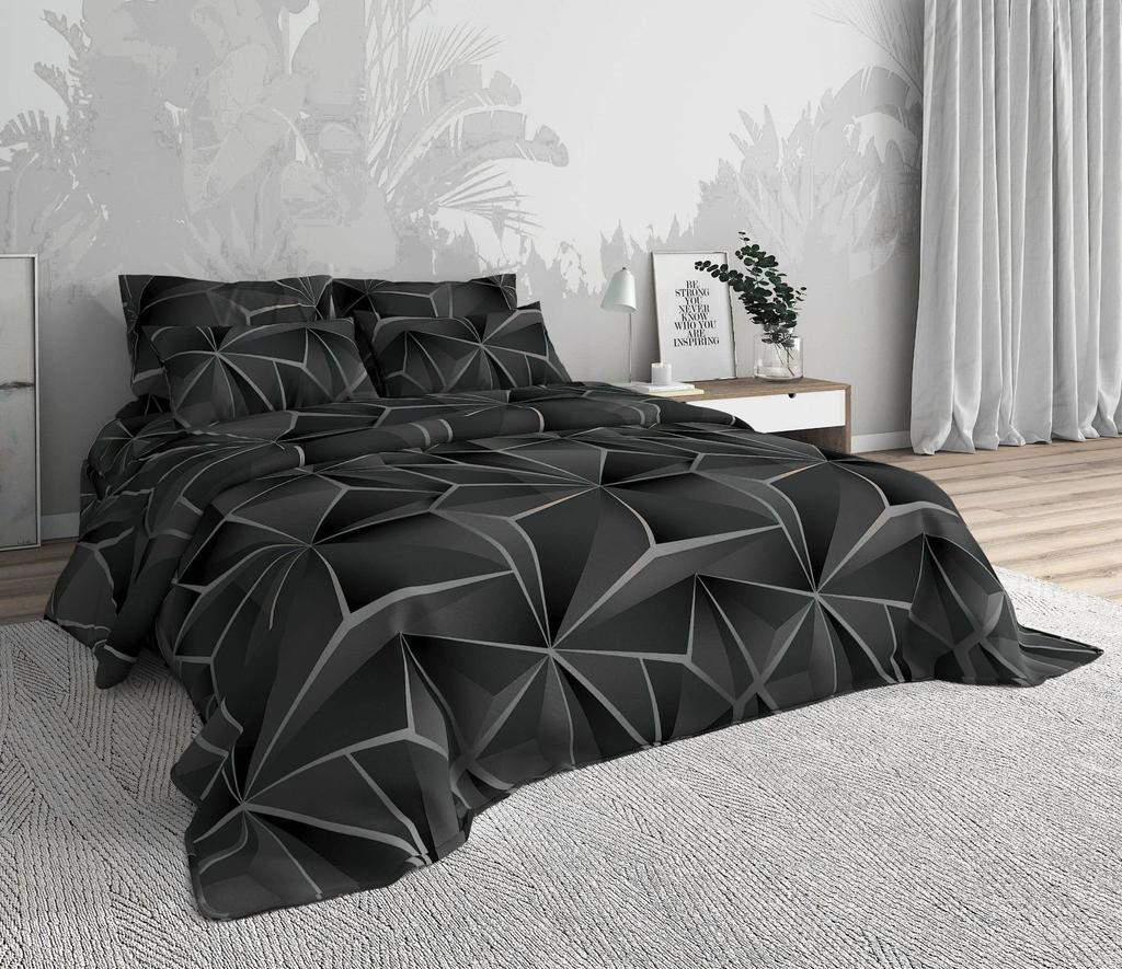 Three-Piece Bedding Home Textiles 3D Digital Printing Quilt Cover Sheet Kit