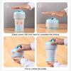 Chaleira elétrica dobrável portátil de 450ml Mini aquecedor de silicone