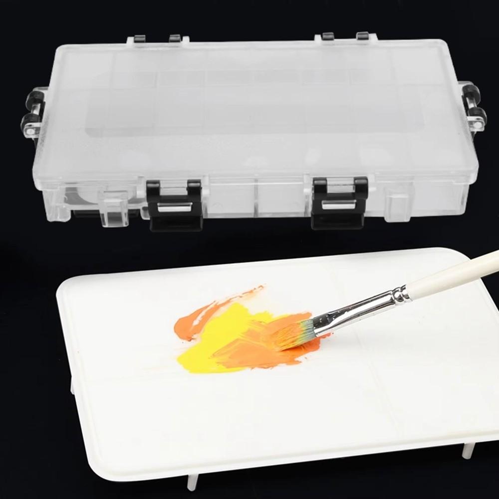 Airtight Leakproof Paint Palette Tray Watercolor Palette Box  Wet Pallets for Painting Miniatures