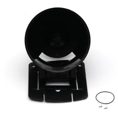 Soporte de Pod de Indicador Negro 60mm Pod de Indicador de Carreras Tapa de Pod de Indicador Tapa de Medidor de Coche Soporte de Montaje de Pod en el Salpicadero Pods de Indicador de Plástico
