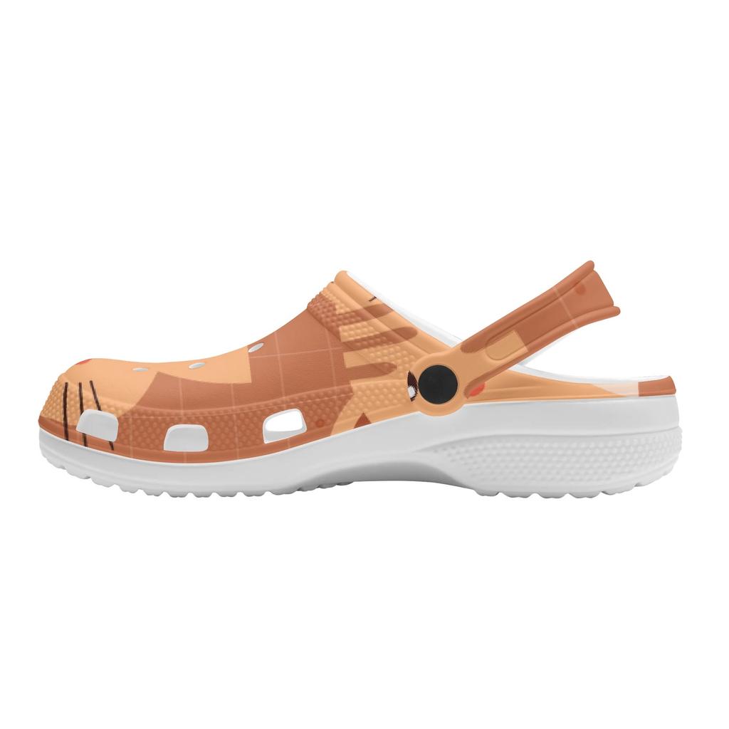Fun Pattern EVA Clogs for Women Men Soft Sole Lightweight Slip On Casual Footwear Soft Sole Summer Sandals Casual Walking