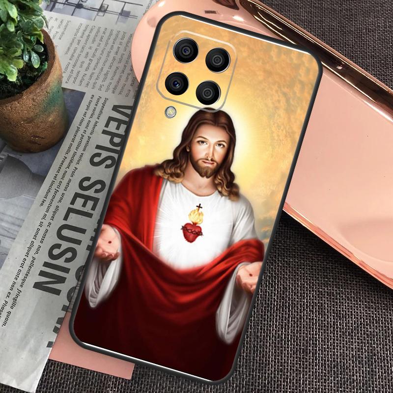 

Jesus Christ God For Samsung Galaxy M34 M54 M14 M53 M33 M13 M12 M32 M52 M20 M15 M55 M21 M51 M30s M31s Case Samsung M11