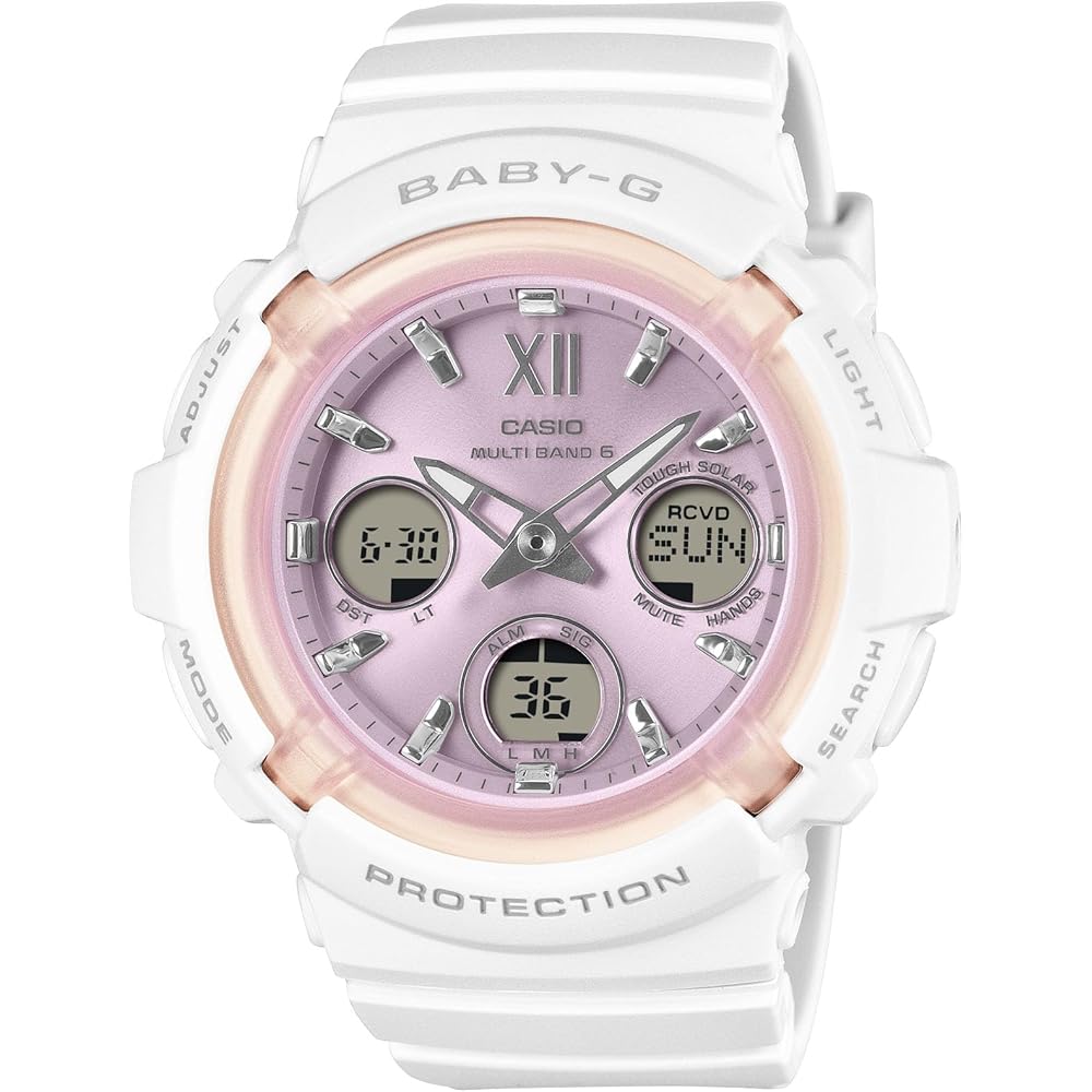 Casio Baby-G BGA-2800SP-7A1JR Solar Radio Watch Women s White Spring Package