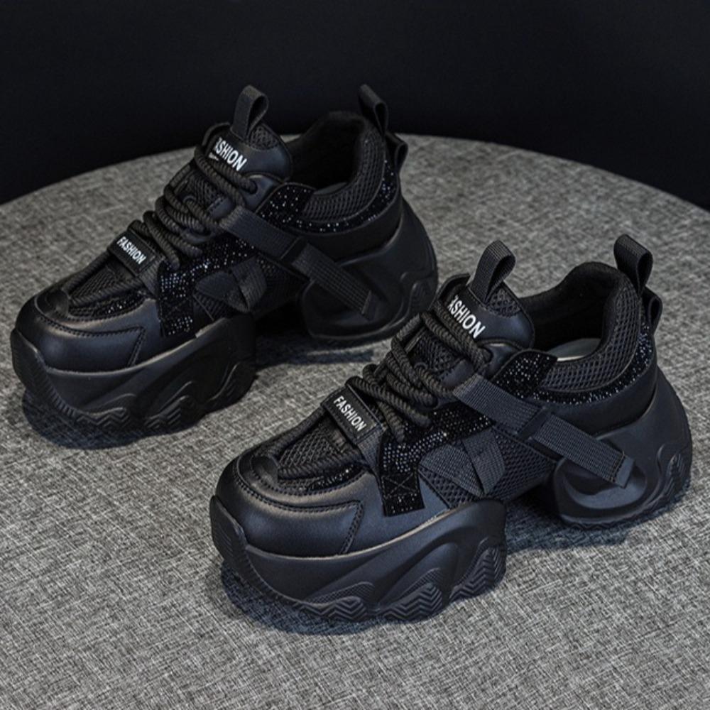 Platform Shoes Women's Casual Shoes 2025 Summer Mesh Breathable Women's Shoe Versatile Sports Leisure Shoes Women Sneakers