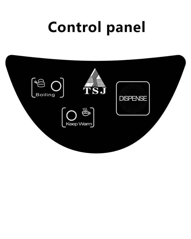 Fierbător electric TSJ 110V/220V Oțel inoxidabil cu izolație menajeră și funcție de temperatură constantă