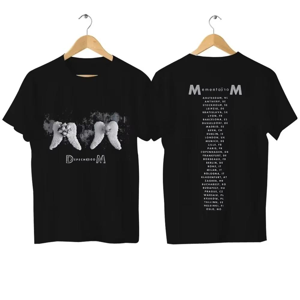 NewY2k Harajuku Goth Vintage T Shirt Depeche Negative Skull Mode Cotton T-shirt Graphic Sport Tops Clothing Streetwear Tops 2026