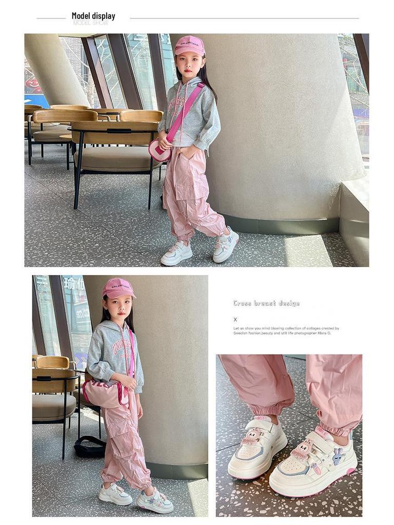 Spring/Autumn 2025 Kids' Soft-Soled Low-Top Canvas Sneakers - New Style for Boys and Girls